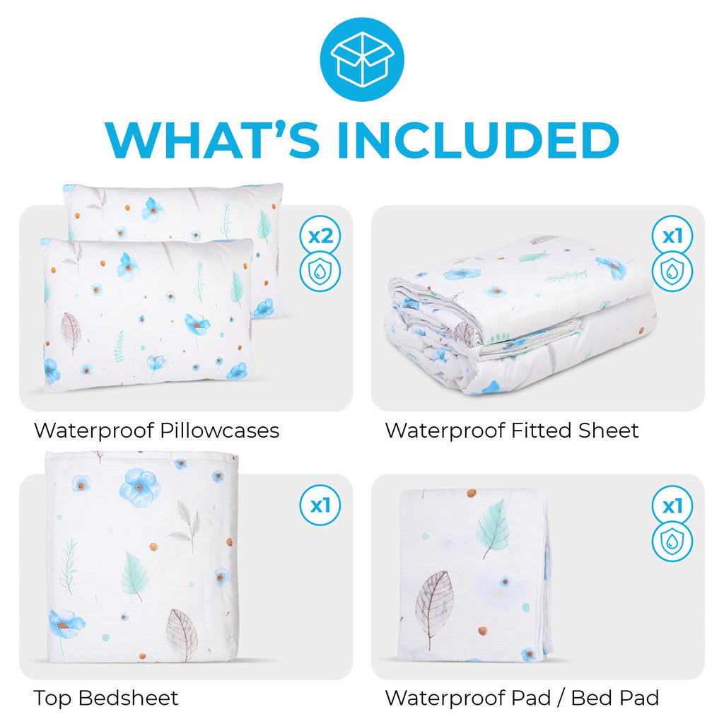 Miracle Dual Sheets - Silent, Waterproof Absorbent Bed Sheets