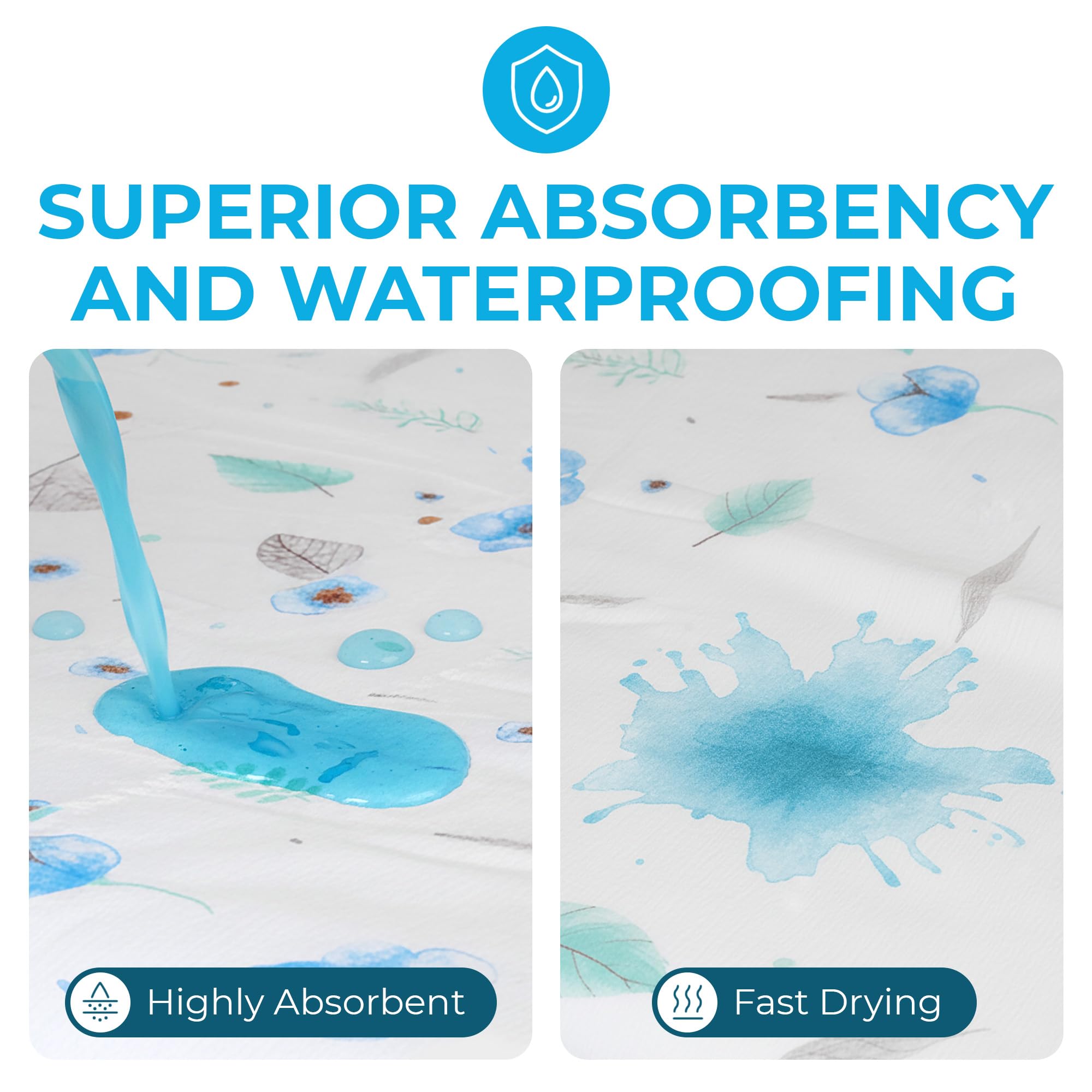 Miracle Dual Sheets - Silent, Waterproof Absorbent Bed Sheets