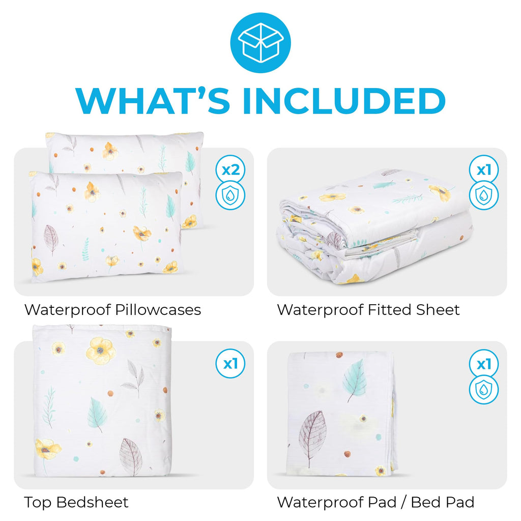 Miracle Dual Sheets - Silent, Waterproof Absorbent Bed Sheets