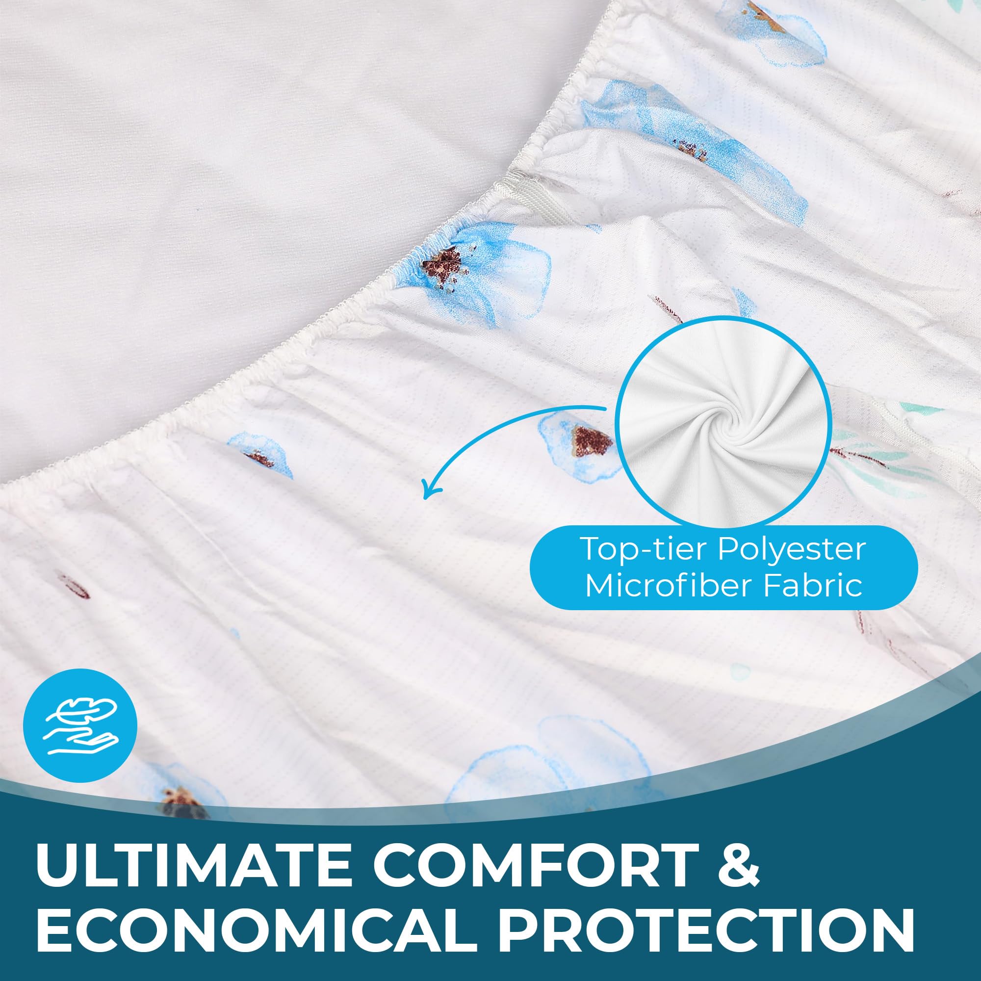 Miracle Dual Sheets - Silent, Waterproof Absorbent Bed Sheets
